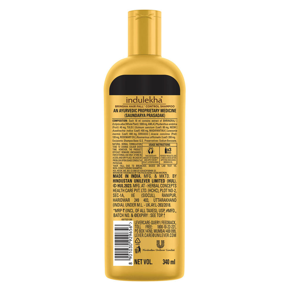340ml , Indulekha Bringha Shampoo