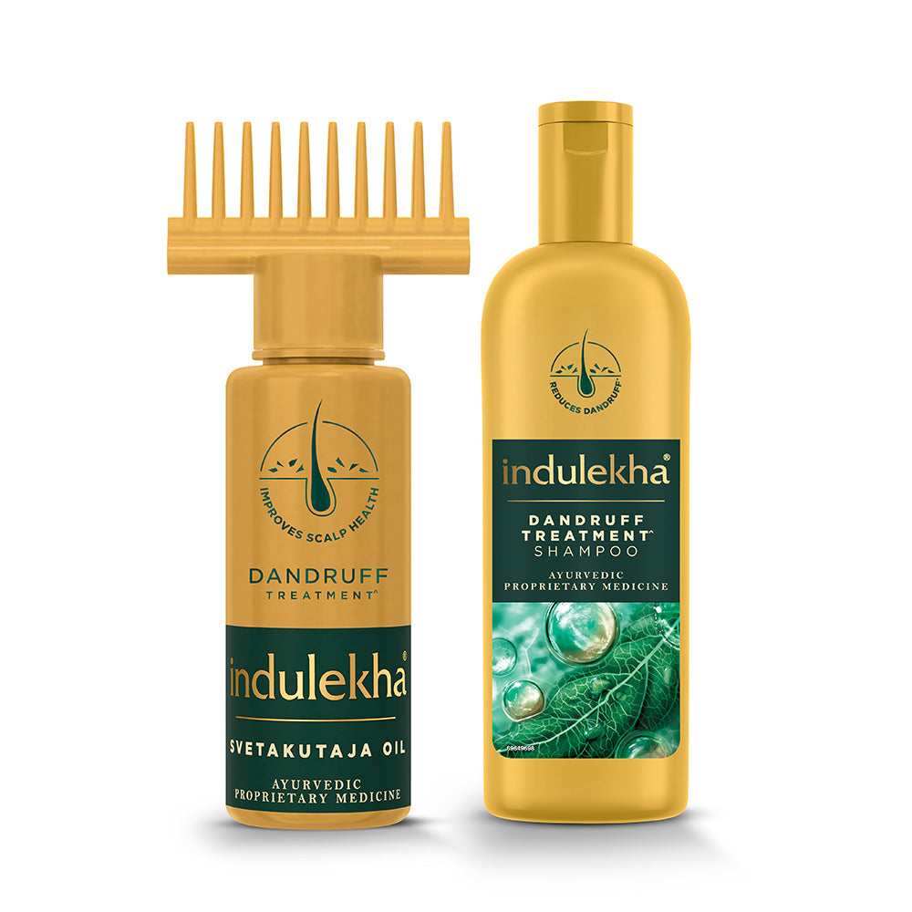 100ml+200ml ,Indulekha Svetakutaja Shampoo & Hair Oil