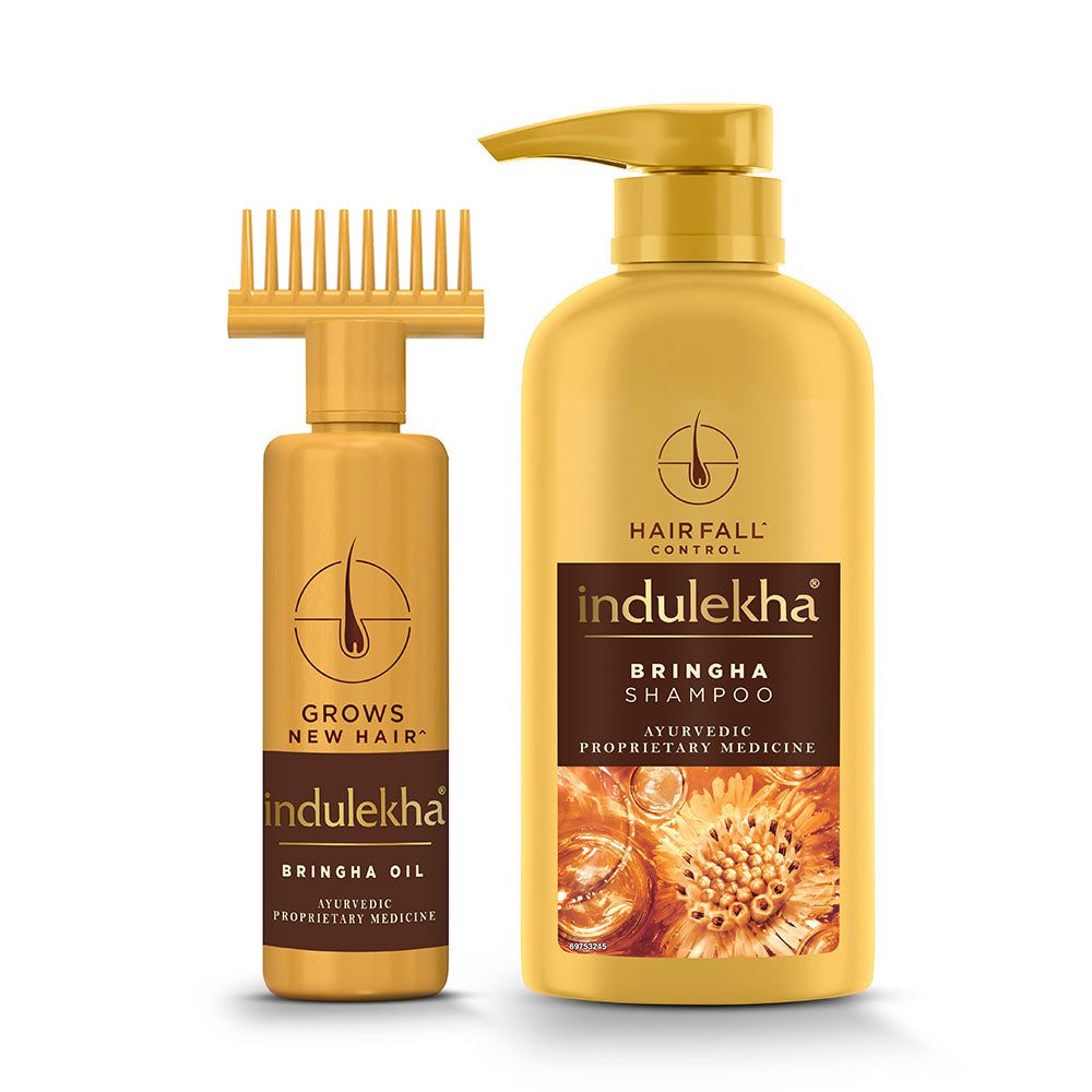 250ml-shampoo-580ml-combo-pack , Indulekha Bringha Oil & Shampoo
