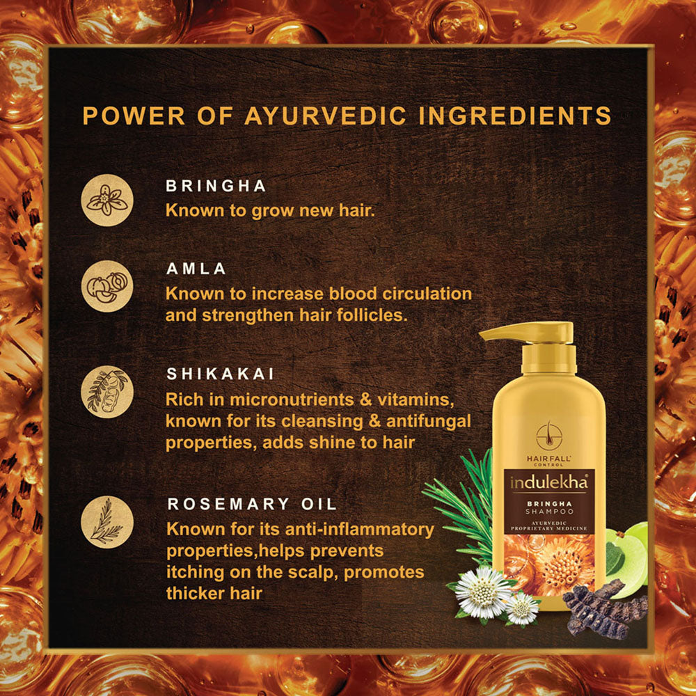 580ml,  Indulekha Bringha Shampoo