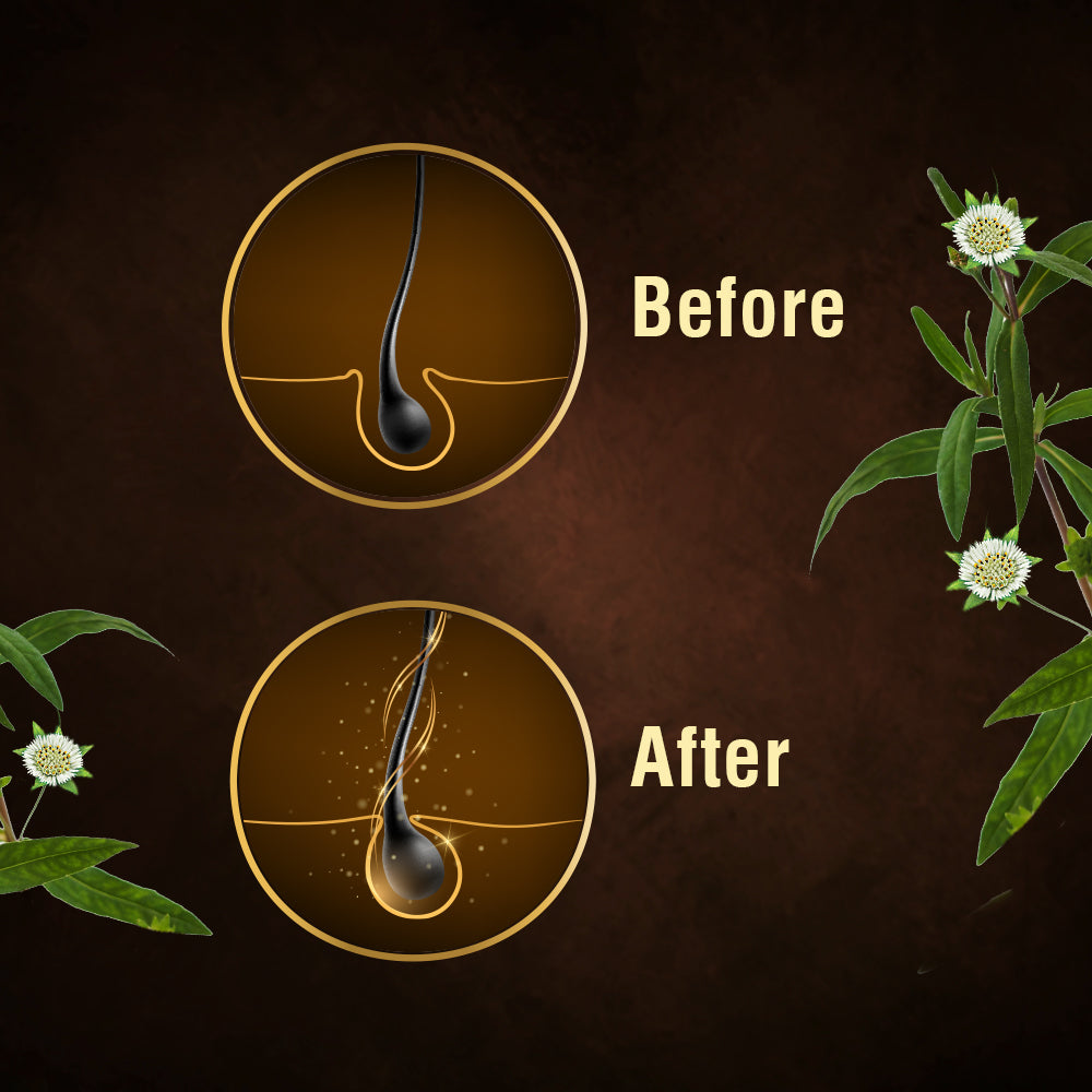 30ml , Before And After Hair Serum Use