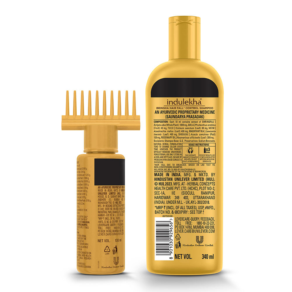 100ml-shampoo-340ml-combo-pack, Indulekha Hair Oil And Shampoo Combo Pack