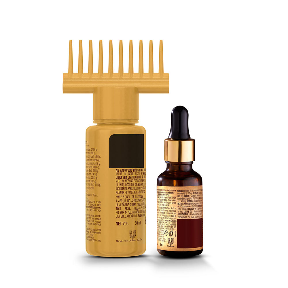 50ml +30ml ,Bringha Oil & Hair Serum (Combo Pack)